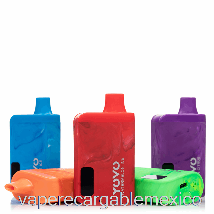 Vape Recargable Yovo Jb8000 Desechable Cereza Fresa